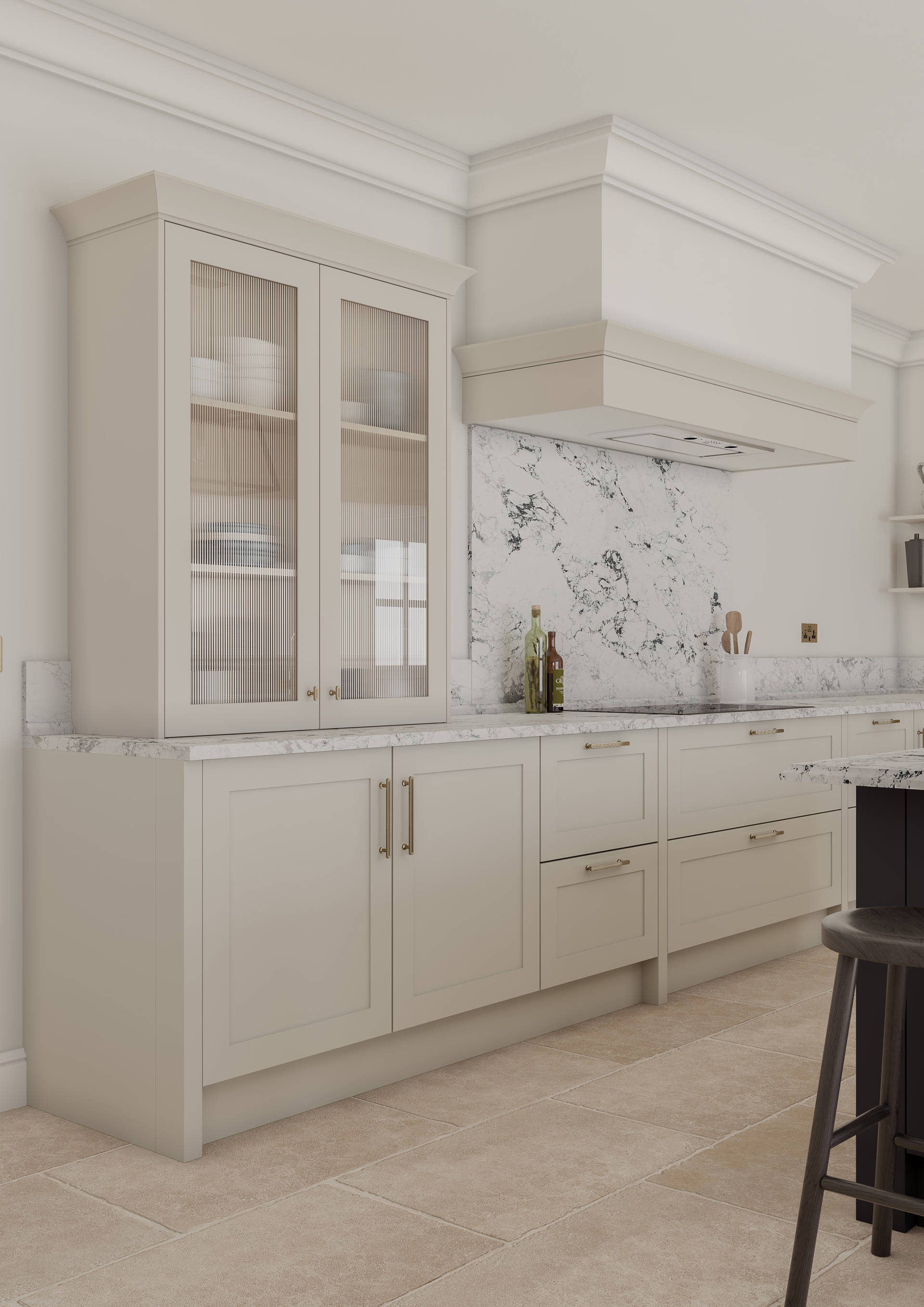 Taupe Grey and Graphite Kitchens | Hunton Kitchens